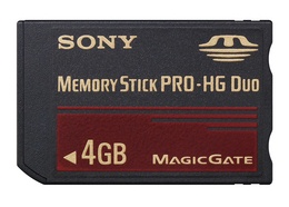 memory stick pro-hg duo media  sony